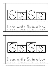 Load image into Gallery viewer, Letter S Emergent Reader Coloring Book