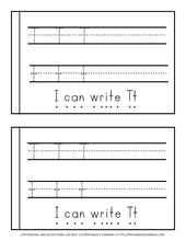 Load image into Gallery viewer, Letter T Emergent Reader Coloring Book