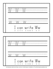 Load image into Gallery viewer, Letter W Emergent Reader Coloring Book