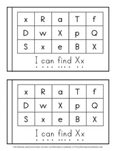 Load image into Gallery viewer, Letter X Emergent Reader Coloring Book