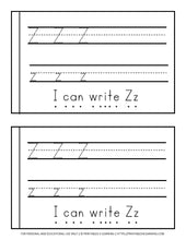 Load image into Gallery viewer, Letter Z Emergent Reader Coloring Book
