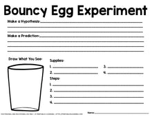 Load image into Gallery viewer, Bouncy Egg Science Observation Experiment: Osmosis Lab