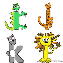 Load image into Gallery viewer, Lower Case Alphabet Craft Book