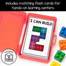 Load image into Gallery viewer, 0-20 Numbers Building Brick Worksheets and Flash Cards
