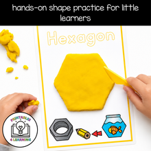 Load image into Gallery viewer, 2D Shapes Play Dough Task Cards
