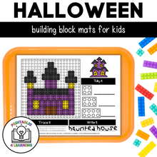 Load image into Gallery viewer, Halloween Building Brick Mats
