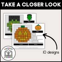 Load image into Gallery viewer, Halloween Building Brick Mats
