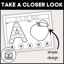 Load image into Gallery viewer, Alphabet Letters A to Z Dot Marker Printables
