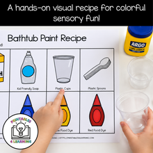 Load image into Gallery viewer, Adapted Visual Recipe: DIY Bathtub Paint
