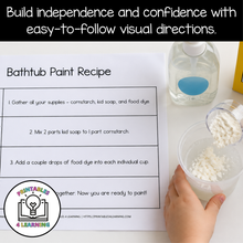Load image into Gallery viewer, Adapted Visual Recipe: DIY Bathtub Paint

