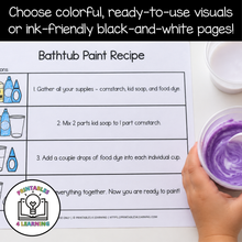 Load image into Gallery viewer, Adapted Visual Recipe: DIY Bathtub Paint

