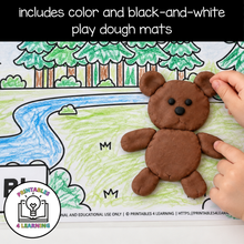 Load image into Gallery viewer, Animal Habitat Alphabet Playdough Mats
