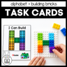 Fine Motor Task Cards: ABC Building Block Pack