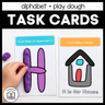 ABC Play Dough Task Cards