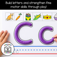 Load image into Gallery viewer, Alphabet Play Dough Mats
