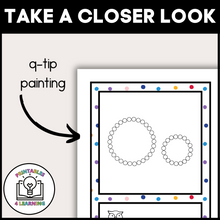 Load image into Gallery viewer, Fine Motor Task Cards: ABC Q-Tip Pack
