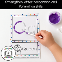 Load image into Gallery viewer, Alphabet Q-Tip Painting Task Cards
