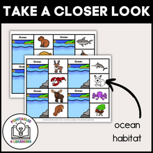 Load image into Gallery viewer, Animal Habitat Clip Cards
