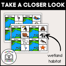 Load image into Gallery viewer, Animal Habitat Clip Cards
