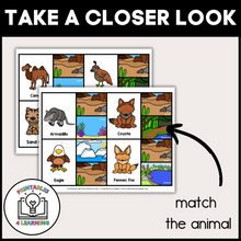 Load image into Gallery viewer, Animal Habitat Clip Cards
