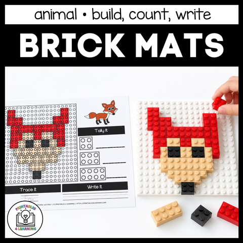 Animal Building Brick Mats
