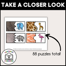 Load image into Gallery viewer, Zoo Animal Pattern Puzzles
