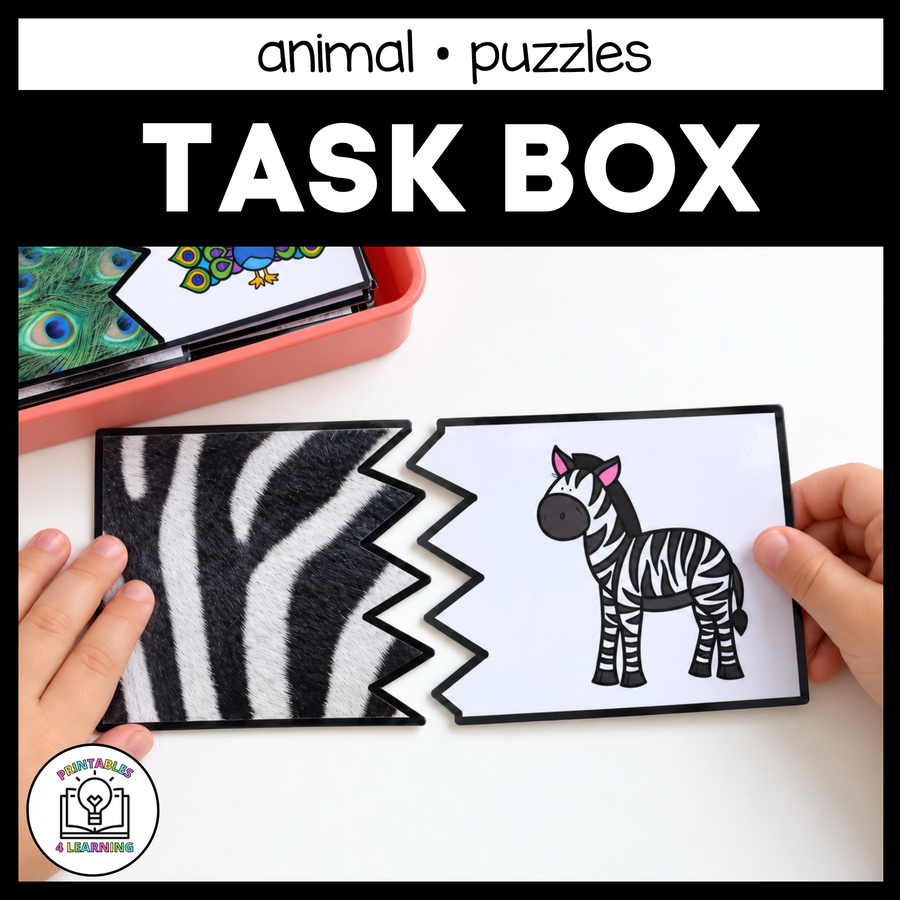 Zoo Animal Pattern Puzzles