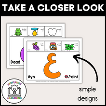 Load image into Gallery viewer, Arabic Alphabet Playdough Mats
