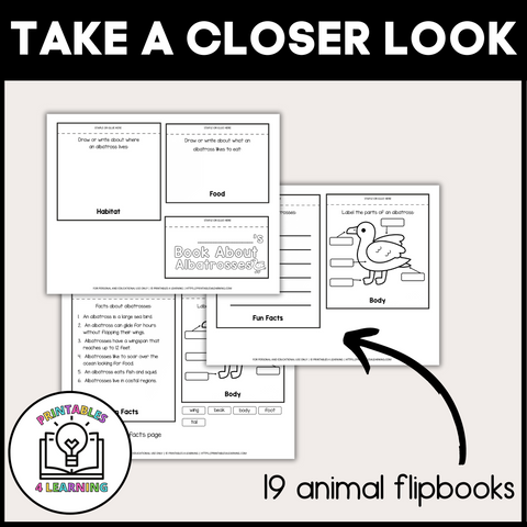 Animal Research Flip Book: Australian Animals