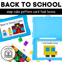 Load image into Gallery viewer, Back to School Snap Cube Task Box
