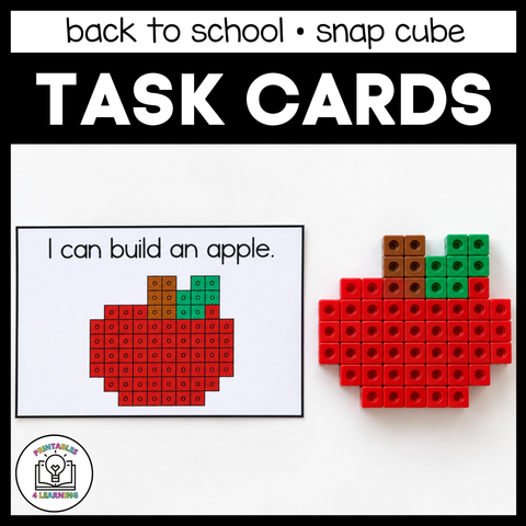 Back to School Snap Cube Task Box