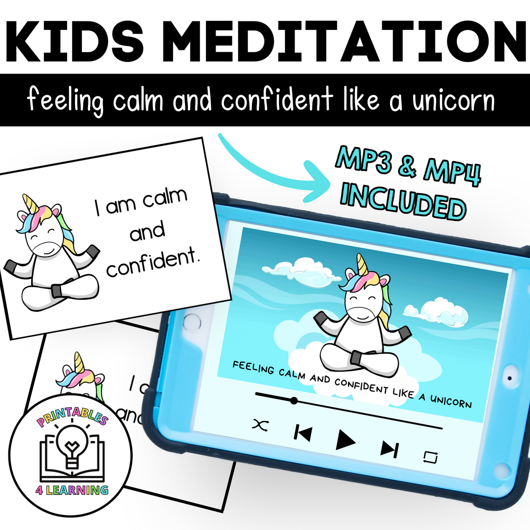 Kids Meditation: Feeling Calm and Confident Like a Unicorn