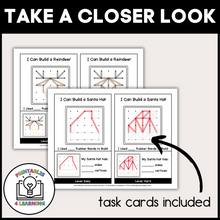 Load image into Gallery viewer, Christmas Geoboards | Task Cards and Full Mat Geoboard Activities
