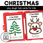 Christmas Playdough Task Cards