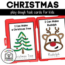 Load image into Gallery viewer, Christmas Playdough Task Cards
