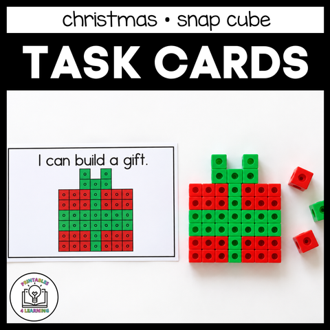 Christmas Snap Cube Task Box
