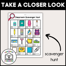 Load image into Gallery viewer, Classroom Scavenger Hunt Packet
