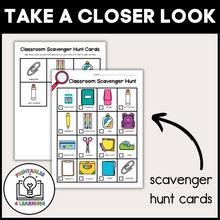 Load image into Gallery viewer, Classroom Scavenger Hunt Packet
