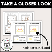 Load image into Gallery viewer, Clothing Geoboards | Task Cards and Full Mat Geoboard Activities
