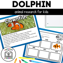 Load image into Gallery viewer, Clownfish Animal Study for Kids
