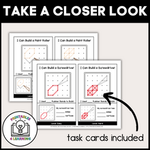 Load image into Gallery viewer, Construction Geoboards | Task Cards and Full Mat Geoboard Activities
