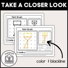 Load image into Gallery viewer, Construction Geoboards | Task Cards and Full Mat Geoboard Activities
