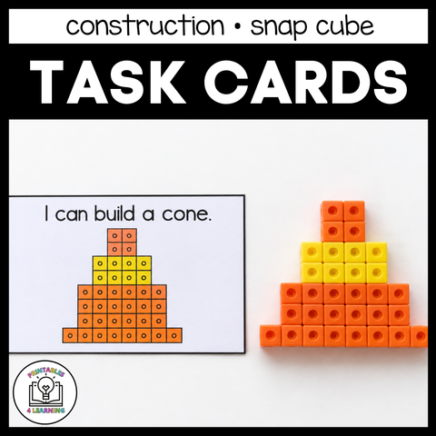 Construction Snap Cube Task Box