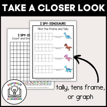 Load image into Gallery viewer, Dinosaur I Spy Packet
