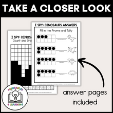 Load image into Gallery viewer, Dinosaur I Spy Packet

