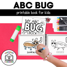 Load image into Gallery viewer, Printable Alphabet Bug Book
