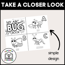 Load image into Gallery viewer, Printable Alphabet Bug Book
