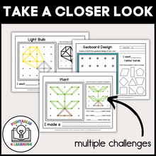 Load image into Gallery viewer, Earth Day Geoboards | Task Cards and Full Mat Geoboard Activities
