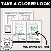 Load image into Gallery viewer, Earth Day Geoboards | Task Cards and Full Mat Geoboard Activities
