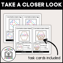 Load image into Gallery viewer, Easter Geoboards | Task Cards and Full Mat Geoboard Activities
